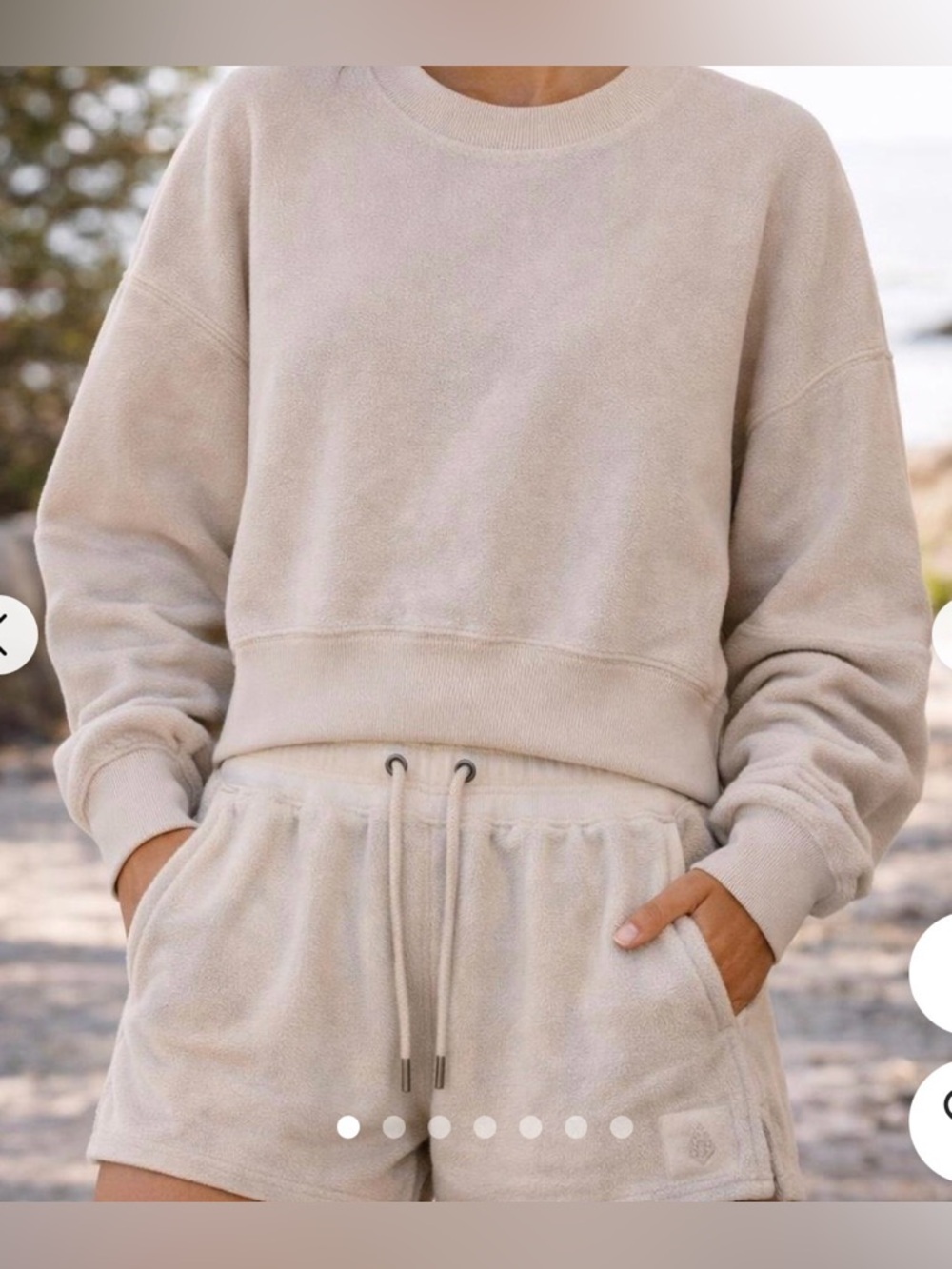 NWT FP Cozy Grey Lounge Set - large